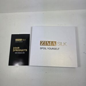 Zima Silk White and Gold Gift Box